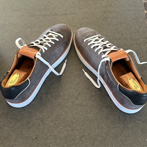 Allen Edmonds Port Washington 1922 Men's Suade Casual Shoes - Picture 5 of 9